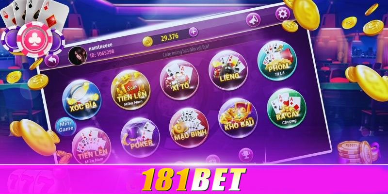 Game bài 181bet | Tận hưởng những ván bài gay cấn tại 181bet